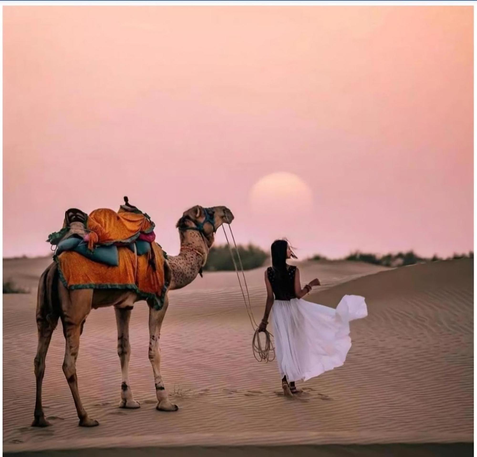 Desert Drop Resort Jaisalmer Sām Exteriér fotografie